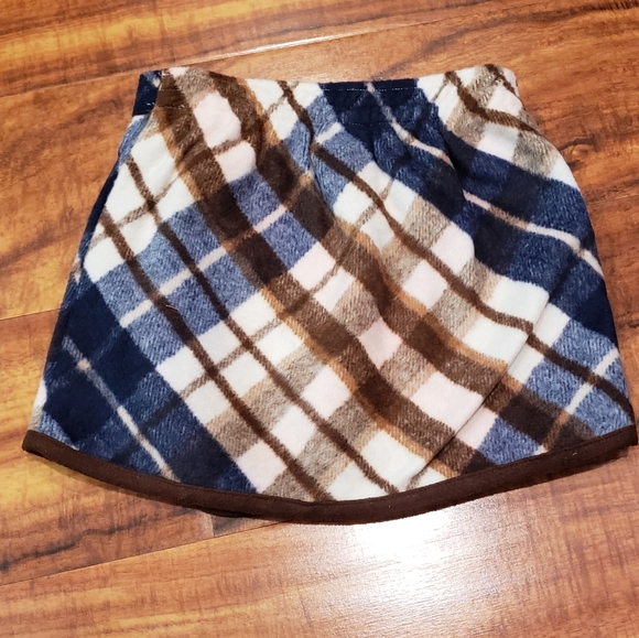 Janie and Jack NWT 3-6 months pink sweater cape and matching plaid skirt - Picture 10 of 10